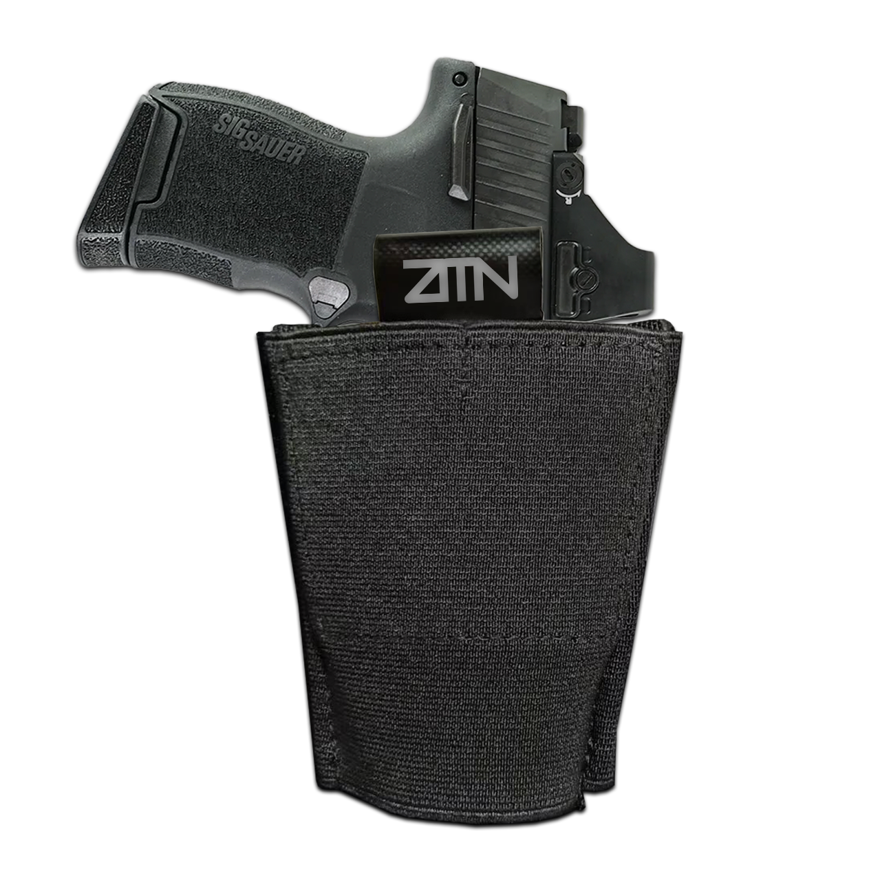 ZenShield Holster – Elastic Hook & Loop Holster Insert with Built-In Trigger Shield